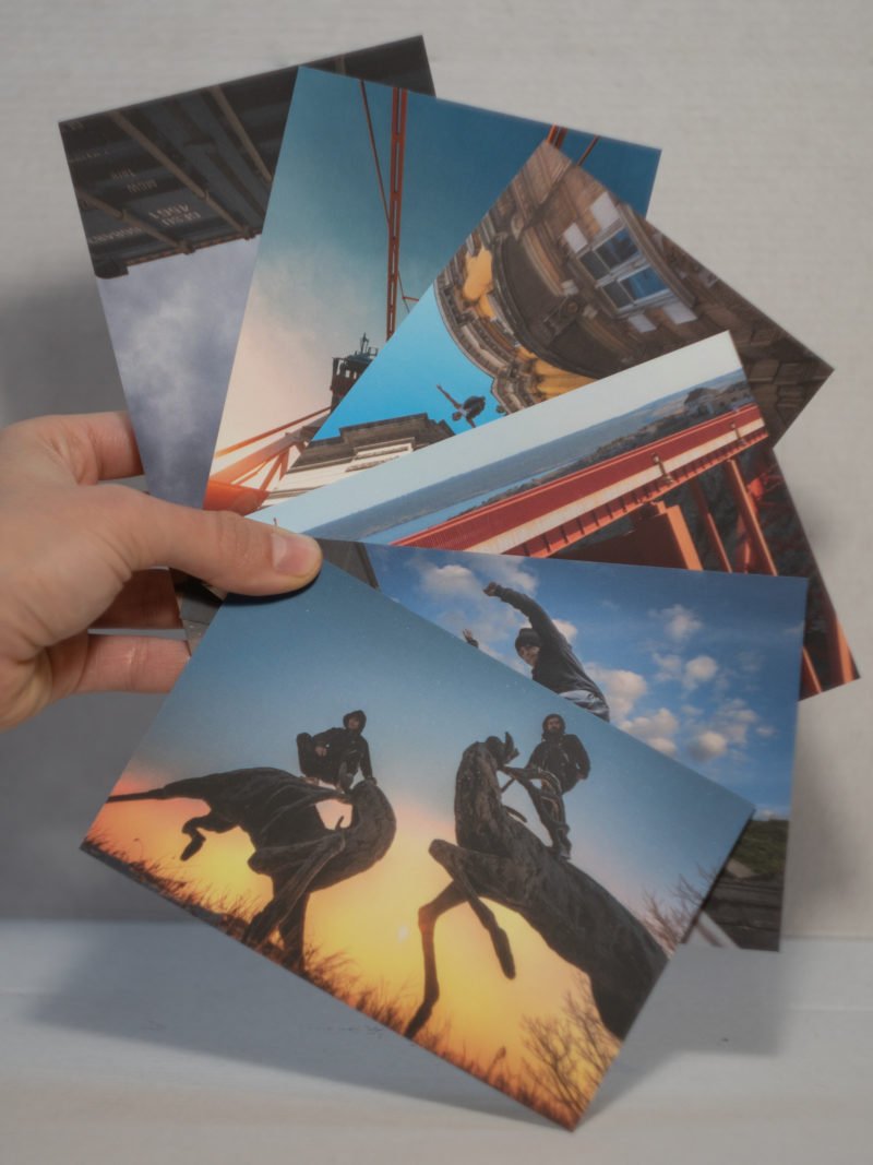 Postcards - Skochy through years