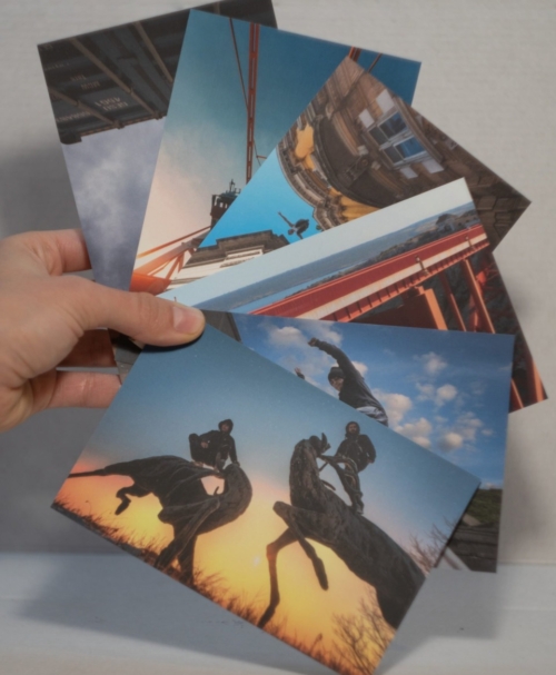 Postcards - Skochy through years