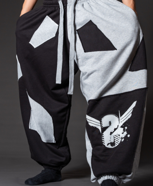 PATCH Pants - Greyscale