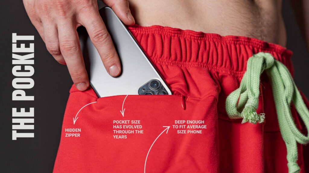 secret pocket on sweatpants
