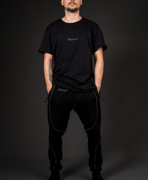 Alternative view of Bundle - Chaser x Skochy Grey T-Shirt