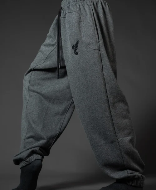 Baggy Motion Pants - Dark Grey