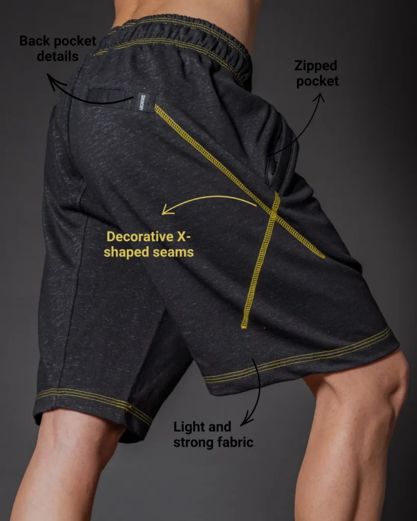 ShprtsX Black - with details and description